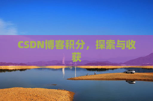 CSDN博客积分，探索与收获